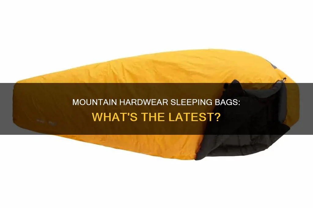 what happened to mountain hardwear sleeping bag