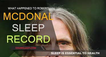Robert McDonald's Sleep Record: A Surprising Discovery