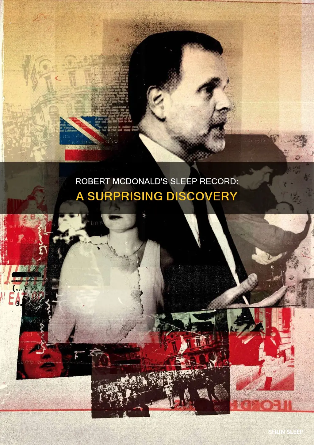 what happened to robert mcdonald sleep record