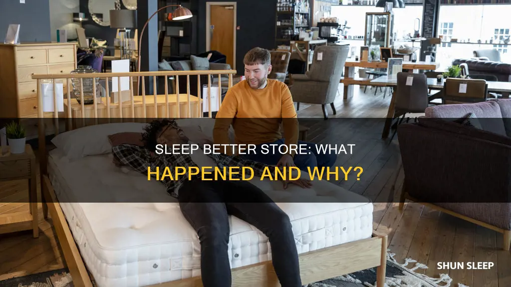 what happened to sleep better store
