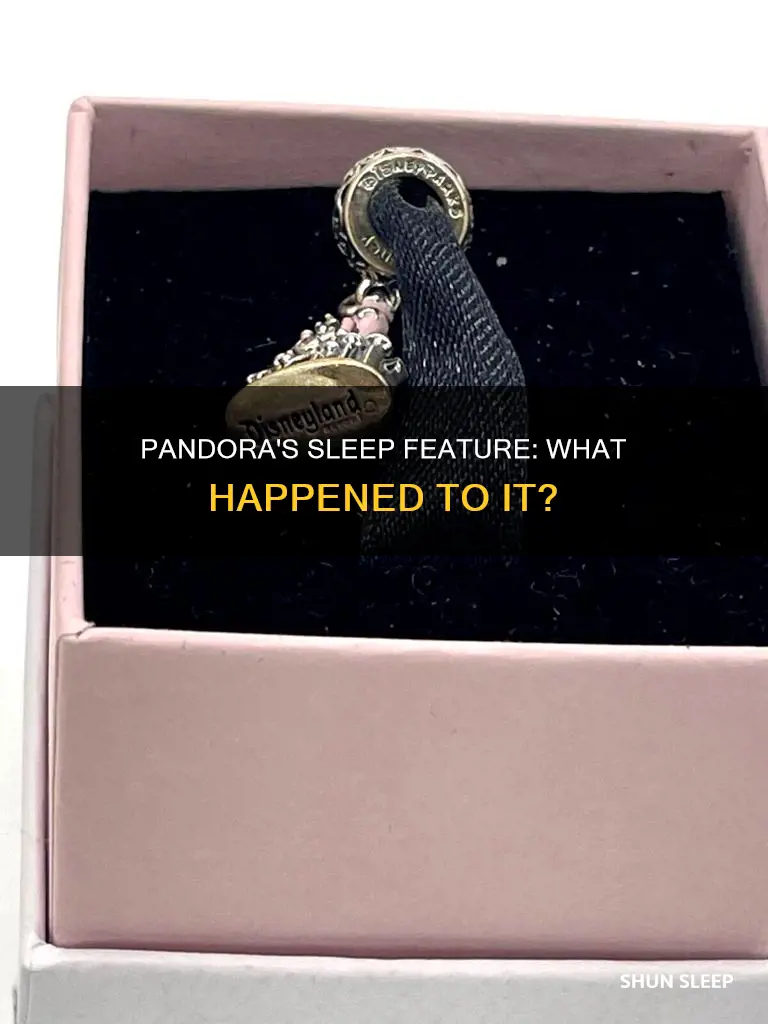 what happened to sleep feature on pandora