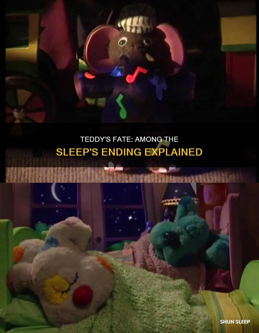what happened to teddy among the sleep ending