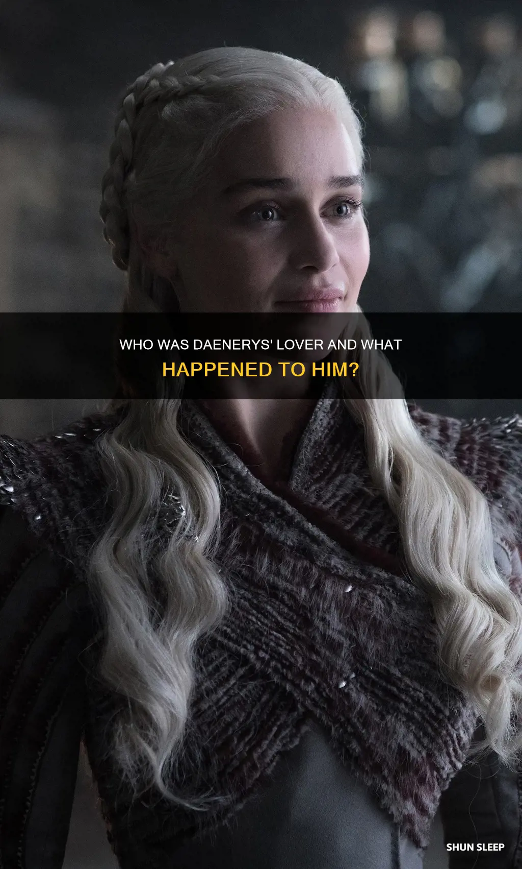 what happened to the guy daenerys was sleeping with