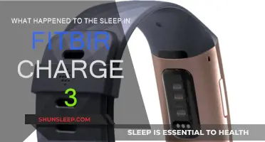 Fitbit Charge 3: Where's the Sleep Data?