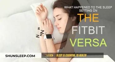 Fitbit Versa's Sleep Setting: What's Changed and Why?