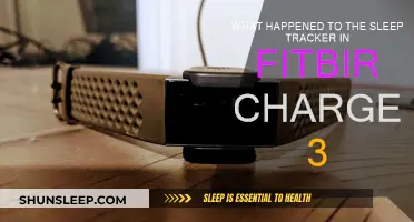 Fitbit Charge 3: Where's the Sleep Tracker?
