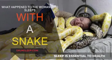 Snake Bedfellow: Woman's Unusual Companion