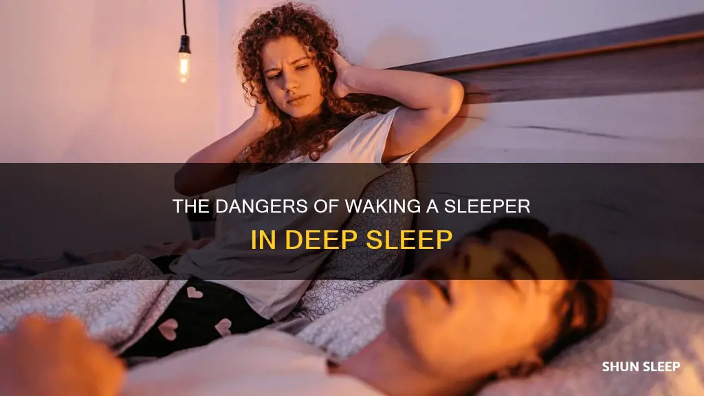 what happenes when you wake someoen from stage 3 sleep