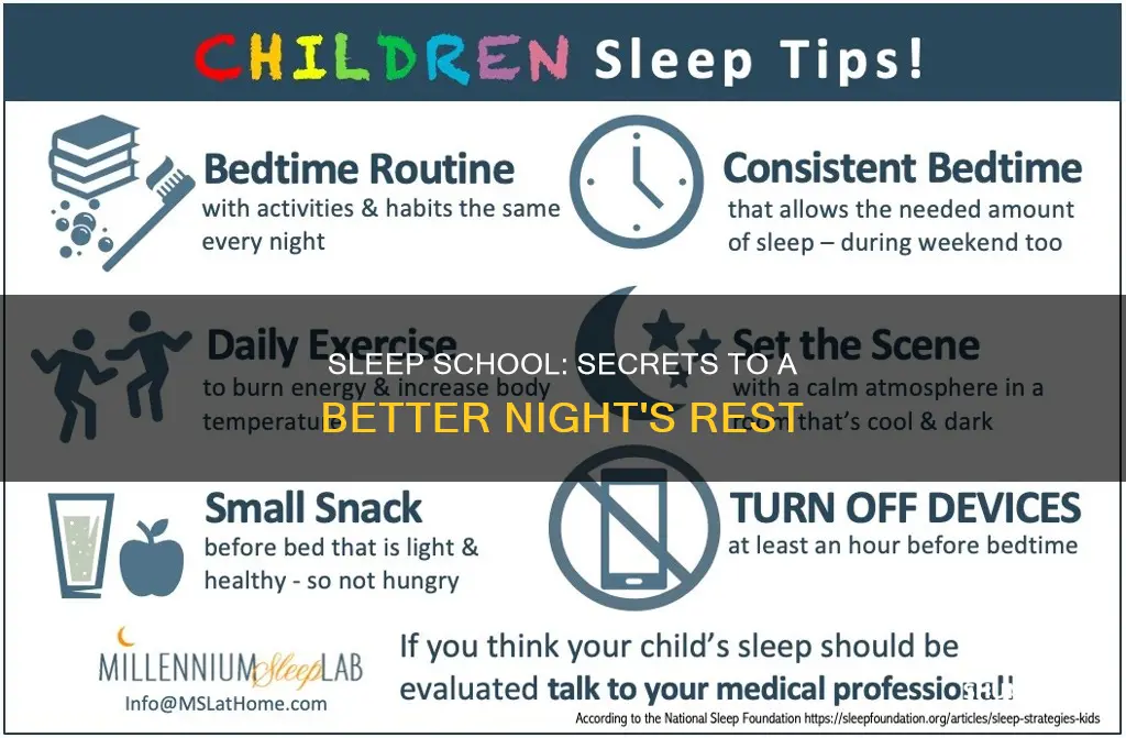 what happens at sleep school