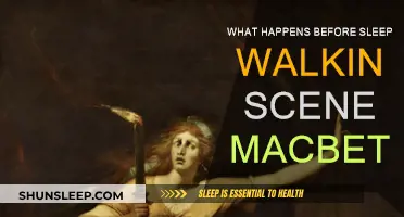 Sleepwalking Scene: Macbeth's Subconscious Unveiled