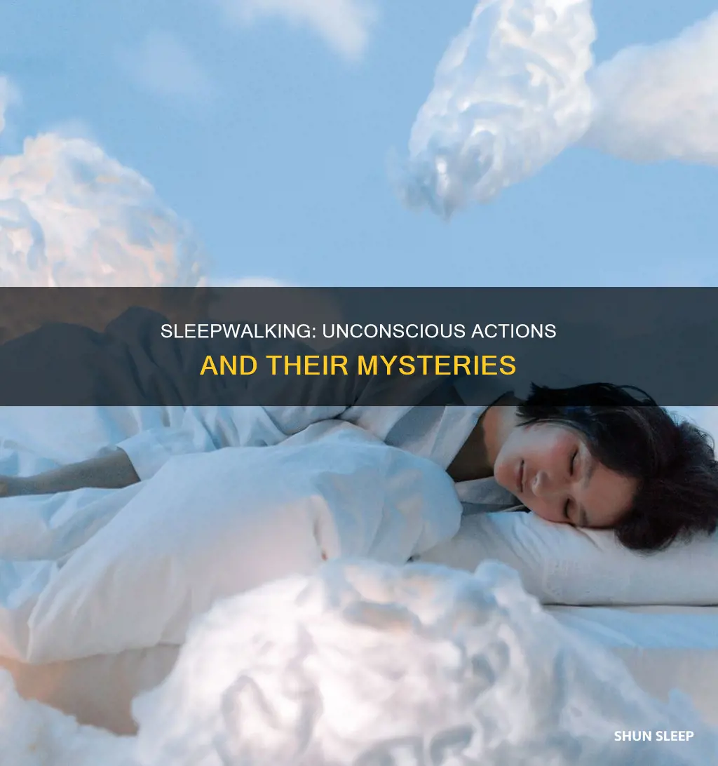 what happens during sleep walking