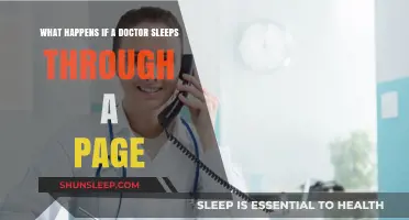The Dangers of Doctors Sleeping Through Pages