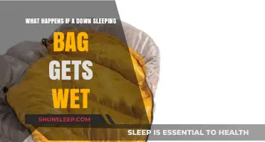 Wet Down Sleeping Bag: Consequences and Recovery Tips for Campers