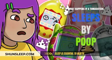 Poop Problems: Tomagotchi Sleeps in Mess