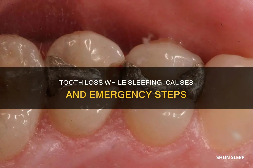 what happens if a tooth falls out while sleeping
