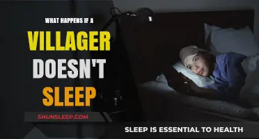 Villagers' Sleep: Exploring the Impact of Sleep Deprivation