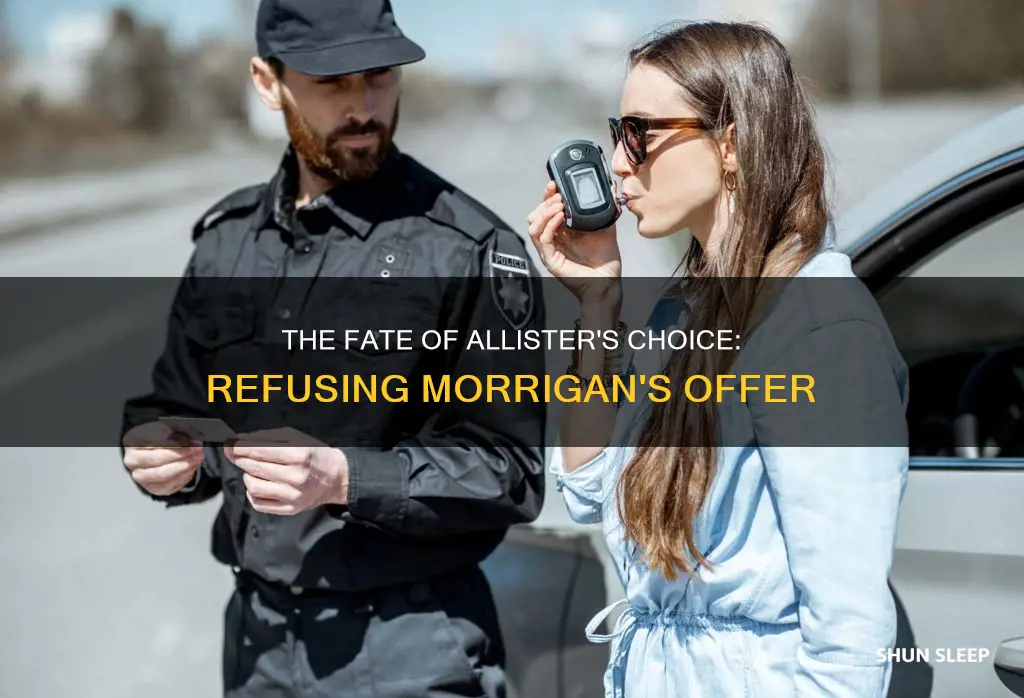 what happens if allister doesn