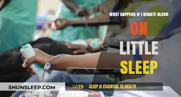 Donating Blood While Sleep-Deprived: What You Need to Know