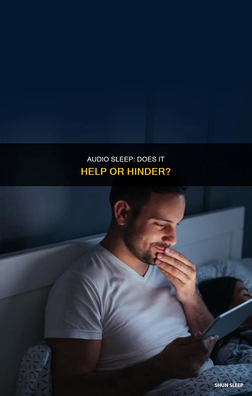 what happens if i listen to audio while sleeping