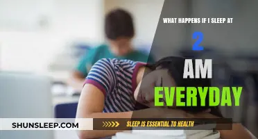 The Dark Side of Sleeping at 2 a.m