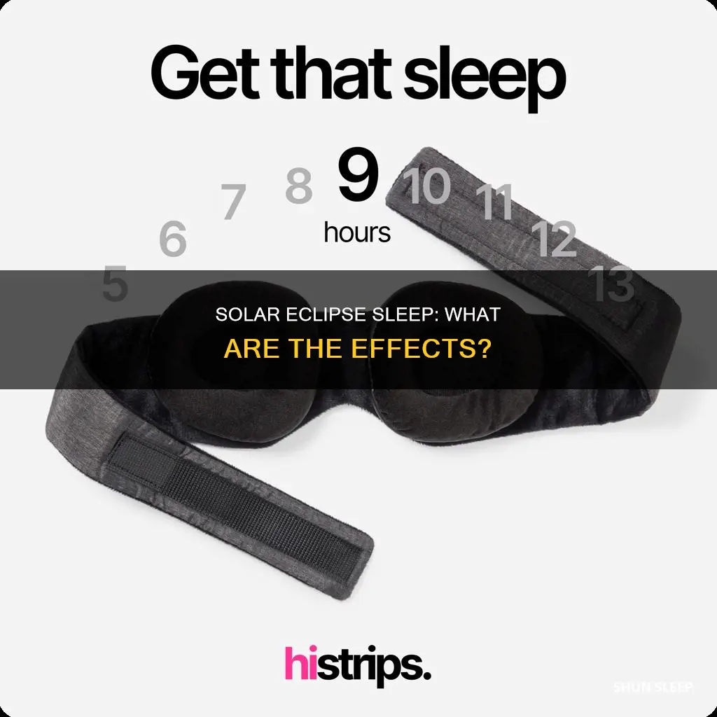 what happens if i sleep during solar eclipse