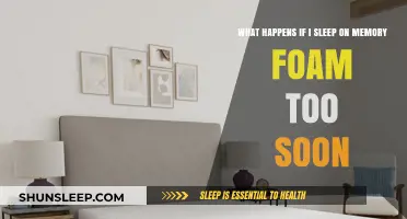Memory Foam: Sleeping Soon, What's the Harm?