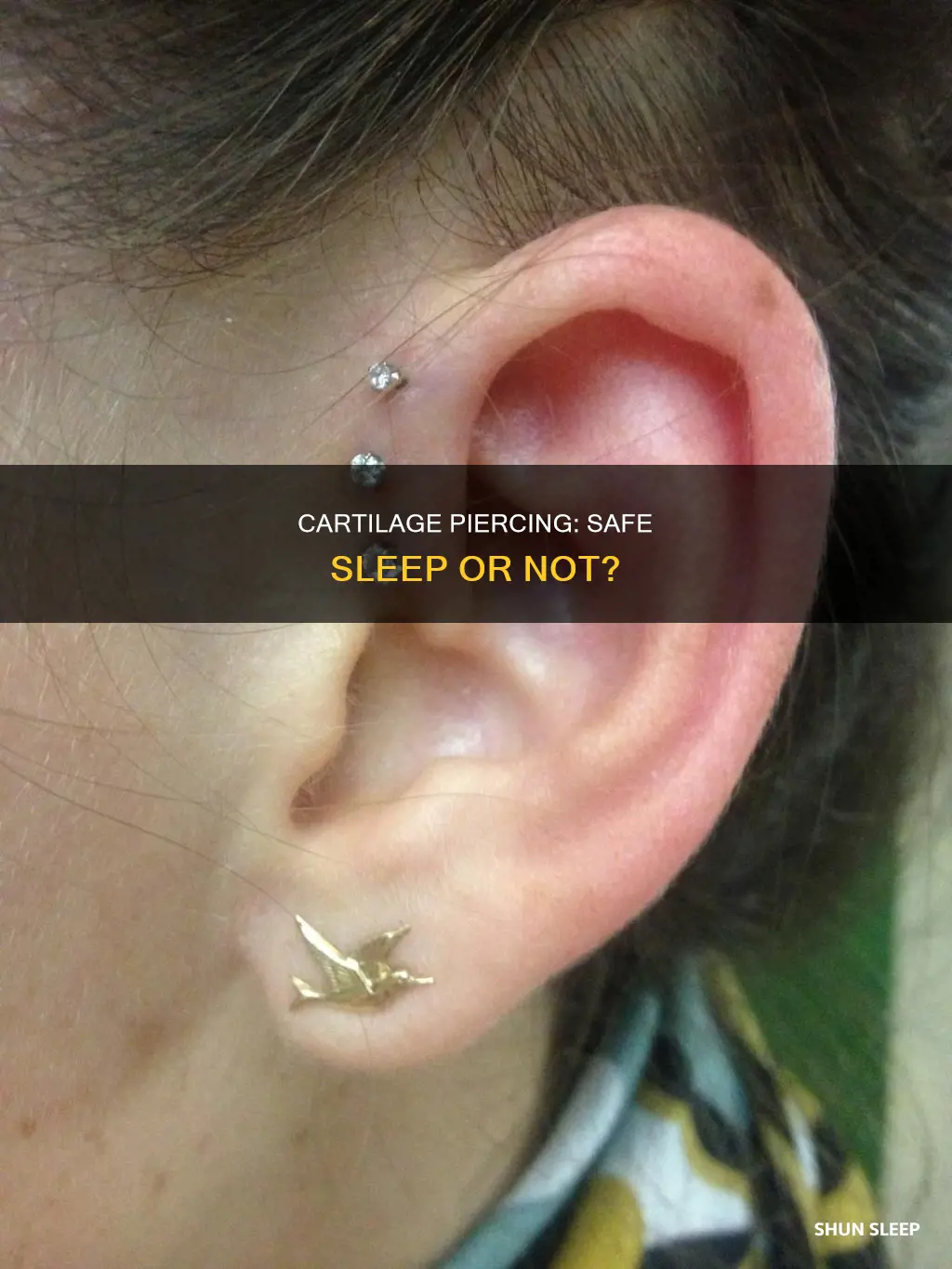 what happens if i sleep on my cartilage piercing