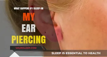 Ear Piercing: Safe Sleep Position and Aftercare Tips