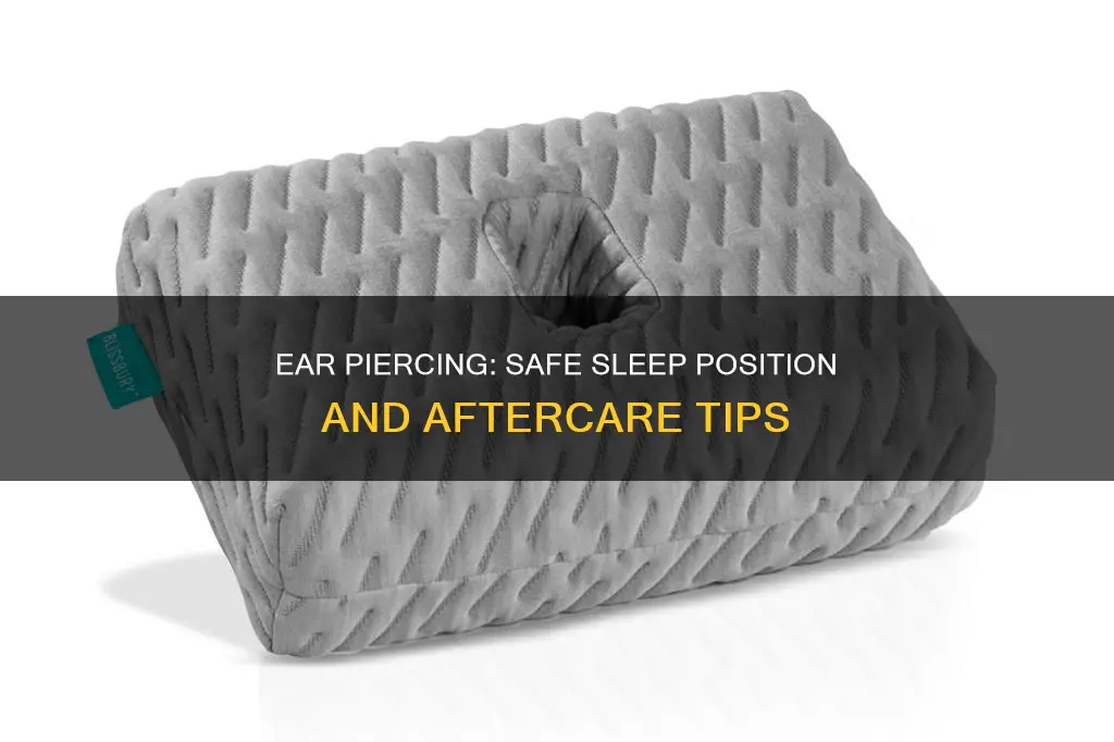 what happens if i sleep on my ear piercing