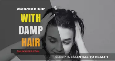 Damp Hair Sleep: Risks and Precautions to Take