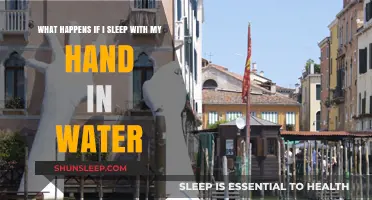 Dangers of Sleeping with Your Hand in Water