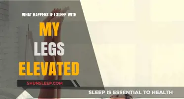 Legs Elevated While Sleeping: Benefits and Drawbacks