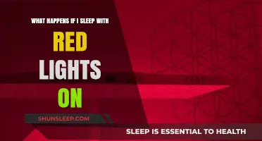 Red Lights and Sleep: A Healthy Mix?