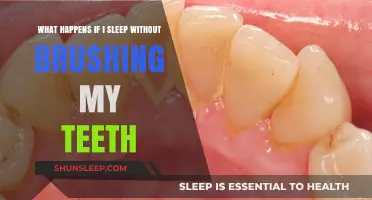 Tooth Troubles: Sleeping Without Brushing