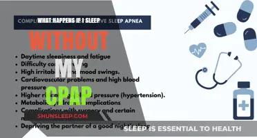 CPAP-less Sleep: Risks and Consequences