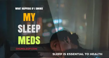 Smoking Sleep Meds: What Are the Risks?