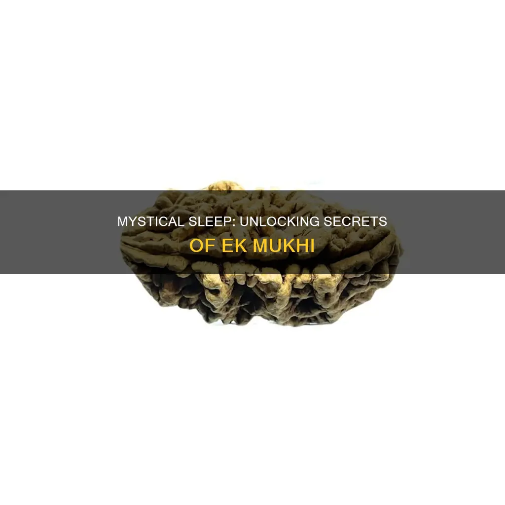 what happens if i wear ek mukhi and sleep
