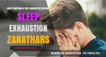 Exhaustion: The Consequences of Sleeplessness in Zanathar's Guide