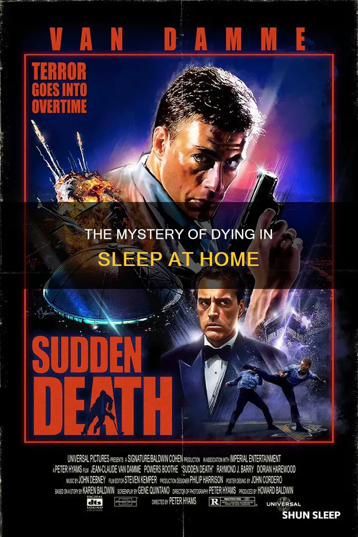what happens if someone dies at home in sleep