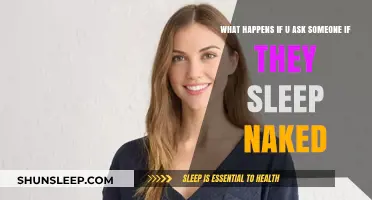 Asking About Sleeping Naked: What's the Reaction?