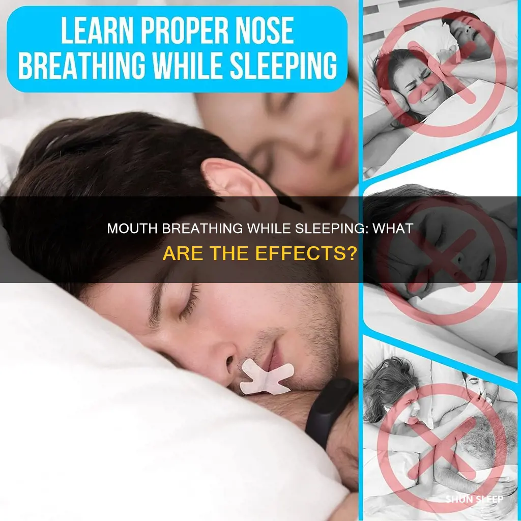 what happens if u breath with ur mouth hileyou sleep