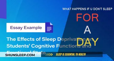 Sleep Deprivation: The Impact of One Sleepless Night