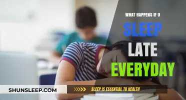 Late Nights: The Cost of Sleeping Late