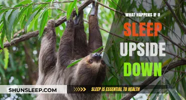 How Sleeping Upside Down Affects Your Body