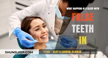 Sleeping with False Teeth: Risks and Complications