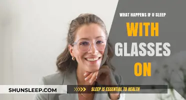 Sleeping with Glasses: What are the Risks?