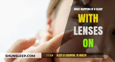 Sleeping with Contact Lenses: Risky Business