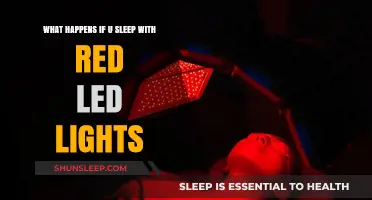Red LED Lights: Sleep's Best Friend or Foe?