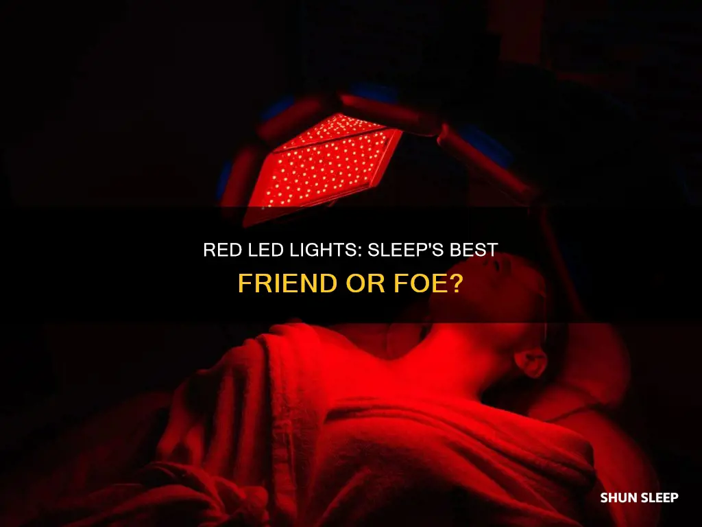 what happens if u sleep with red led lights