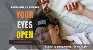 Sleeping with Eyes Open: What are the Risks?